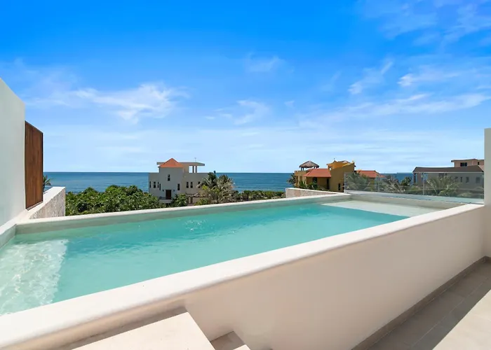 Apartment Cielo Seven Ocean View Pools Access Akumal